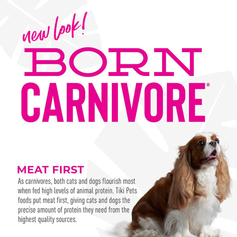 Tiki Dog Born Carnivore for Dogs, Savory Lamb, Peas & Lentils Recipe, Grain Free, 3.5 lbs. Bag