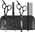 Dog Grooming Scissors Kit with Safety Round Tips, GEMEK Professional 5 in