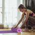 QMKGEC Yoga Mat 1/3 inch, 8mm TPE Non-Slip Extra Thick Eco-Friendly Exercise Mats for Yoga Workout Pilates for Men Women