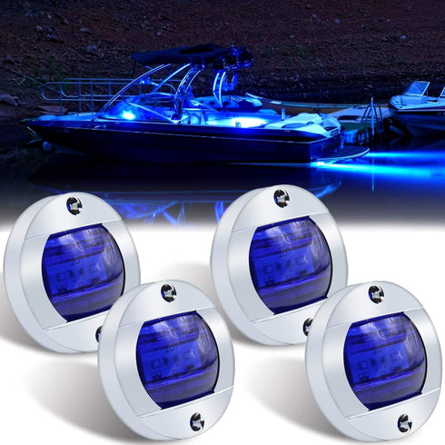 Boaton LED Night Fishing Lights - Courtesy, Deck, Navigation Lights for Boats