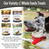 Smart Cookie All Natural Dog Treats - 4 Flavor Variety Pack (5oz Each), Healthy for Dogs & Puppies with Allergies