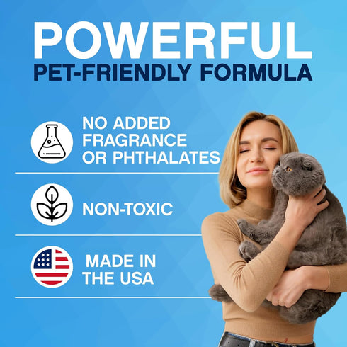 Cat Litter Deodorizer, Unscented Odor Eliminator, Litter Box Cleaner, 16oz, Easy Clump & Seal