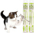 MIND UP Cat Toothbrush with Detachable Head, 15 Angled Handle for Comfortable
