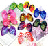 Tongcloud 80 pcs Dog Hair Bows - Butterfly Knotted Bows with Rubber Bands for Puppy Dog Cats Hair Accessories