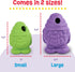 Brightkins Tough & Tumble Large Gnome Treat Dispenser - Interactive Puzzle Toy for All Breeds