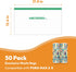 50 Pack Litter Box Liner Bags, Compatible with Petkit Pura Max & X, Self-Cleaning Cat Litter Box Replacement Waste