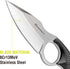 Kilimanjaro 910106 Men's Stretta Tactical Neck Knife, 6.4-inch Overall Length, 3.2-inch Blade, Formed Sheath