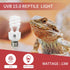 LUCKY HERP 13W UVB 15.0 Intense UVA UVB Compact Fluorescent Lamp - Desert Terrarium Light Bulb for Reptile and Amphibian