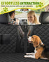 600D 100% Hammock Dog Car Seat Cover, Heavy Dute Durable Car Seat Cover for Dogs Pets, Waterproof Scratch Proof Nonslip