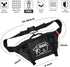 Rough Enough Tactical Fanny Pack for Men - Large Crossbody Waist Bag for Hunting, Camping, Hiking in Waxed Canvas