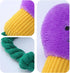 NIHUIFA Bulb Lovely Designs Pet Cotton Rope Chew Toy Squeaky Plush Teether Chewing Toy Help Teeth Bonding Activity
