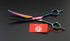 Purple Dragon 7.0 Inch Rhinestone Pet Grooming Scissors Set, 3PCS Dog Hair Cutting & Thinning Shears