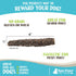 Raw Paws Green Beef Tripe Sticks for Dogs - 6-Inch (10-Count) - Dried Tripe Dog Treats from Free-Range Cows