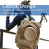 Hat Clip for Travel, PU Leather Multifunctional Duckbill Hat Clip for Outdoor