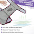 (2 Pack Regular+2 Pack U-WWDQB02XL Female Dog Diapers Reusable No Tail Hole Period Panties Washable Diapers Female
