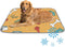 Generic Cat Dog Cooling Bed Ice Silk Rabbit Mat Playful Stars Cat Bed