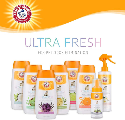 Hammer 2 1 16 Oz 2 Pack Arm & Ultra Fresh in Detangling Dog Shampoo and Conditioner with Baking Soda Deodorizer