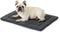 Bedsure Washable Dog Crate Bed for Small Dogs, Reversible Foam Floor Dog Mat, Lightweight Travel Flat Pet Beds for