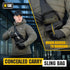 M-Tac Tactical Bag Shoulder Chest Pack for Concealed Carry of Handgun
