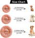 Cozy Soft Pink Calming Dog Bed 20x20inch for Small Dogs & Large Cats, Anti Anxiety Donut Cat Bed, Machine Washable