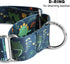 Downtown Pet Supply Martingale Collar for Dogs, Big Wide Thick Dog Training Collar, Escape-Proof, Dino, Small