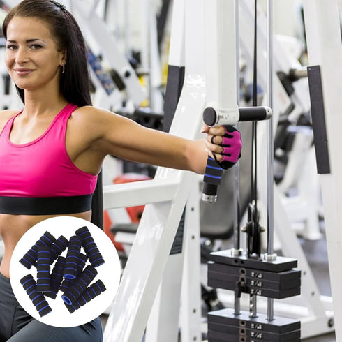 Toddmomy Foam Tubing for Handle Grip Support, 10pcs Buffer Tube Covers for Gym Replacement Parts