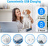 Casfuy Dog Nail Grinder with 2 LED Light - 4.8V Powerful 2-Speed Electric Nail Trimmer for Medium Large Dogs