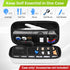 YOREPEK Golf Glove Holder with Removable Shaper - Protective Hard Shell Case Bag with 2 Dividers for Balls, Tees, Golf