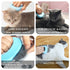 Gentle Cat Grooming Comb Massager - Soft Tools for Pet Hair Removal, Nail Clipper, Deshedding, and Trimming