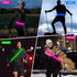 LED Running Belt, USB Rechargeable High Visibility Waistband Safety Light for Running, Cycling, and Walking