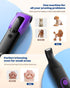 Trimmer 2 1) PAPMINI Dog & Cat Grooming Kit for Thick Coats, Heavy Duty Rechargeable with LED Display & Storage Bag