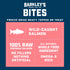 4 Oz (1 Pack) Barkleys Bag Salmon Bites, Freeze Dried Dog Treats and Food Topper, Made with Wild-Caught Salmon