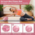 Gtzzot Set Set Pilates Ring Essentials Kit for Women, Soft Macaron Creams - Yoga Exercise Equipment for Home Workouts