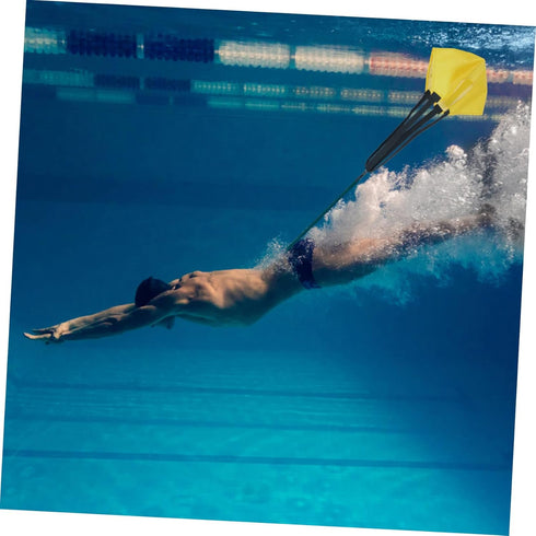 Swimming Equipment Suite - Training Cord Fitness Resistance Bands, Sports Belt, Swim Gear, Training Accessories