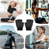 Jxiwfvl Fingerless Workout Pilates Gloves for Men and Women, Non-Slip Grip Fitness Gym Gloves Breathable Half Finger