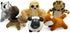 Hide and Seek Dog Puzzle Puppy Toys, Interactive Squeaky Plush, Stuffed Toys for Dogs (Sloth Squirrel raccoon owl fox sheep)