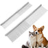 Biaungdo 2 Pcs Dog Grooming Combs Set, Metal Dog Comb for Removing Tangles