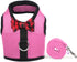Rypet Soft Mesh Ferret Harness and Leash with Safe Bell, No Pull Comfort Padded Vest for Guinea Pig, Hamster, Rats and