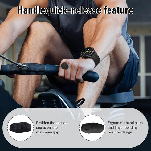LinzdGem Workout Gloves for Women and Men, Non-Slip Workout Grips for Crossfit Training and Weight Lifting,Hand Grips