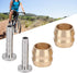 BH90 Bicycle Oil Needle Olive Head Brass Stainless Steel Brake Oil Pipe Accessory Disc Hose Pressing Ring T Brake Kit