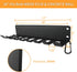Home Gym Storage, Heavy-Duty Barbell Holder for Olympic Barbell, Kettlebells, and Workout Equipment