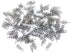Honbay 100pcs Spring Twist Lock Fishing Hook Centering Pin for Soft Lure Bait Worm Crank
