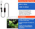 AquaMiracle 50W Small Aquarium Heater, Super Mini Fish Tank Heater for 5-10 Gal Tanks with Dual LED Display