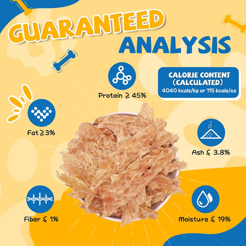 gazeupon Chicken Jerky Dog Treat,Training Treats for Dogs w/Glucosamine Chondroitin, High Protein, Made with Real