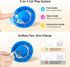 3 Interactive Cat Toys, Play Mat with Automatic Motion Balls, LED Lights, Bird Chirping Sound, Speed Levels, Indoor