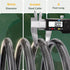 Titanker Bike Lock Cable, 4 Feet Basic Self Coiling Kids Bike Lock with Mounting Bracket (Black-8mm)