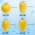 4/8pcs OROOTL Rope Floats Marine Buoy Float, Crab Trap Floats Buoys Fishing Marker Buoy Plastic Water Buoy for Boats