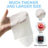 OQXEJPHFN 30 Pcs Travel Disposable Compressed Towel Tablets, Portable Thicker Style Large Cotton Travel Washcloth