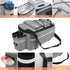 11.4 6.3 6.7in Lixada Bike Panniers Bike Trunk Bag Insulated Bag for Warm/Cool Items, Bicycle Rear Rack Storage Luggage