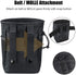 LIVANS Tactical Molle Dump Pouch, Adjustable Magazine Recovery Pouch for Airsoft Paintball Hunting Gear